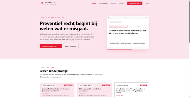 Preventive law App